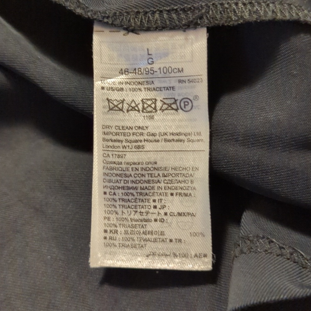 Banana Republic Black Sleeveless Tank Top Large - Picture 10 of 10